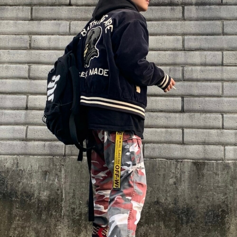 Vintage Bape Stadium Baseball Jacket Football Vars - Picture 8 of 16